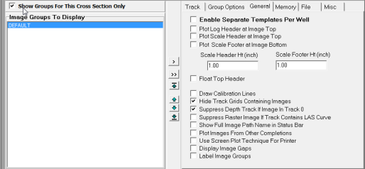 RasterLogImageDisplayGeneral