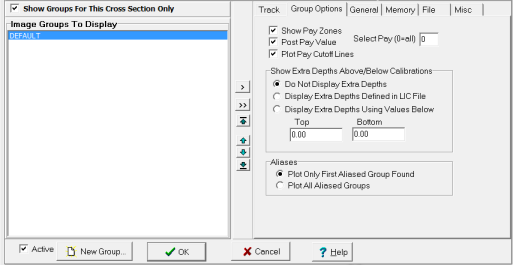 RasterLogImageDisplayOptions